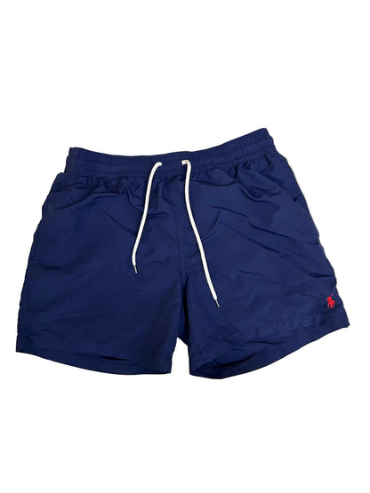 Polo Ralph Lauren Traveler swim shorts in navy blue Medium