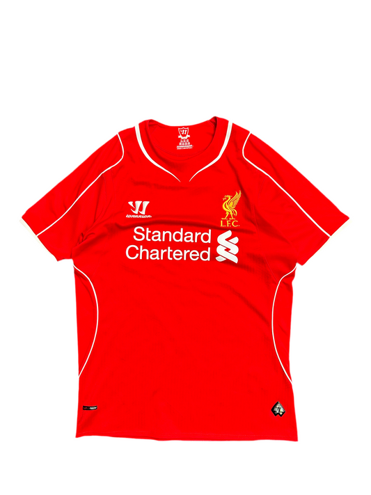 Liverpool Home Football Shirt 2014/15 Small Warrior Red