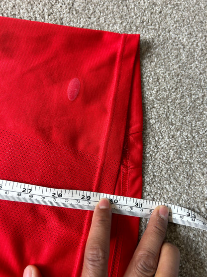 authentic adidas Liverpool FC 2008-10 Home Shirt featuring the iconic Carlsberg Large Red