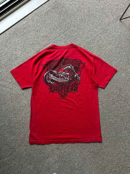 Vintage Orange County Choppers Tee Red 2004 Large