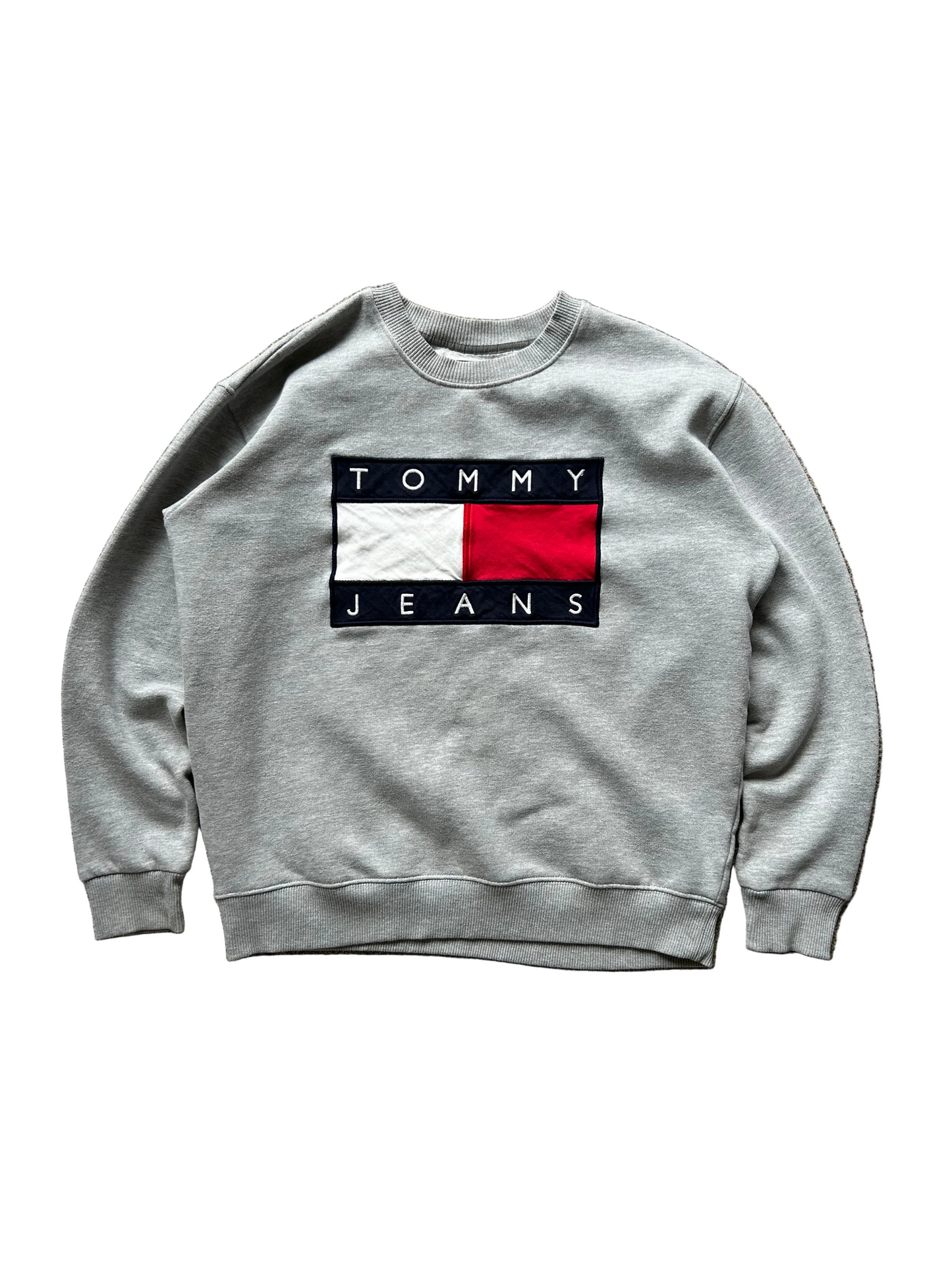 Tommy Jeans Big Logo Sweater Medium Grey
