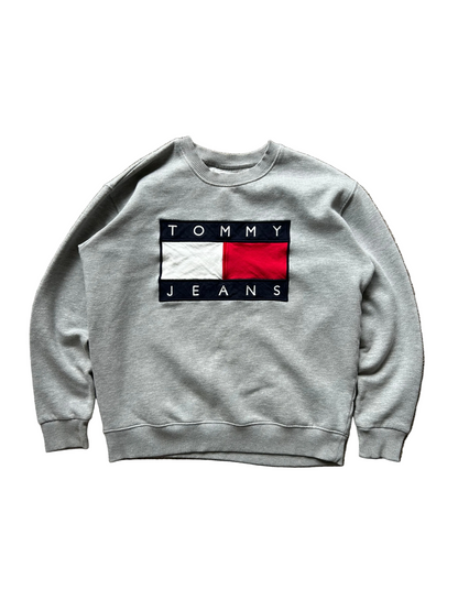 Tommy Jeans Big Logo Sweater Medium Grey
