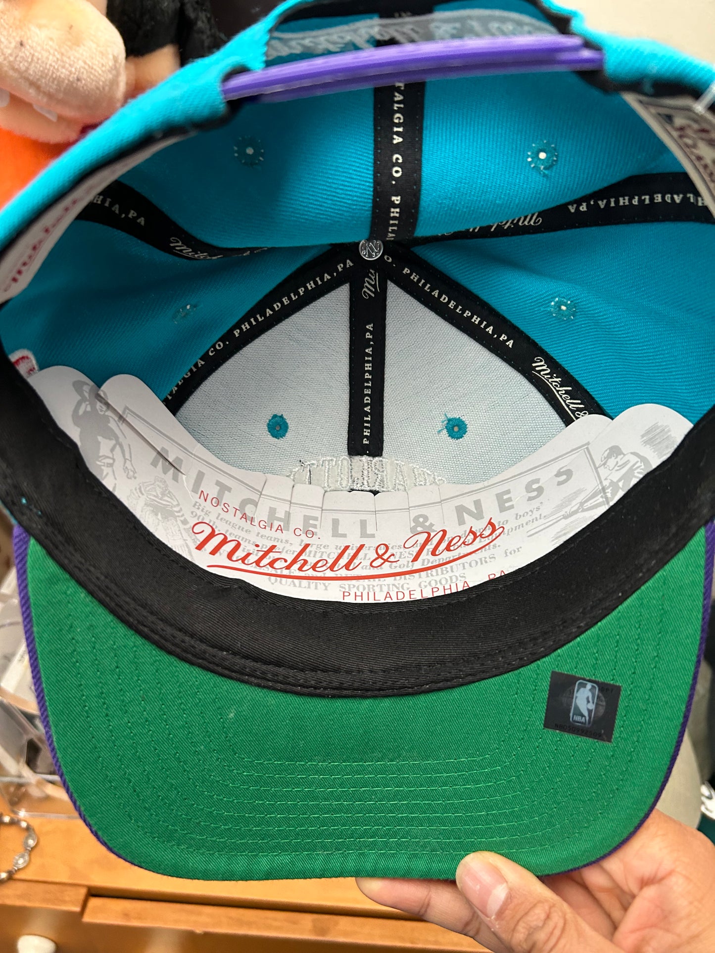 Charlotte Hornets Mitchell & Ness Hat