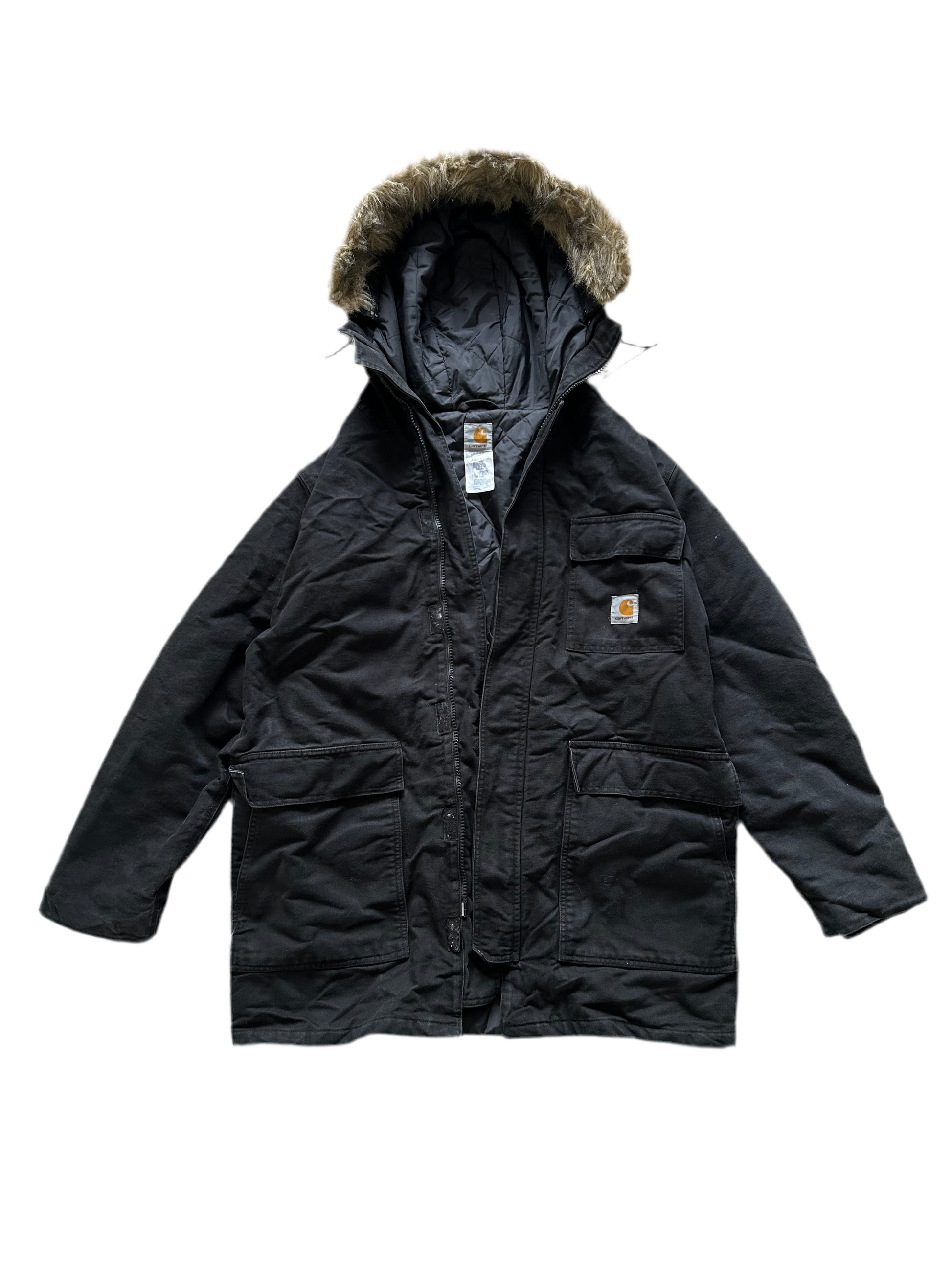 高質 Carhartt lifestyle Luma – XL Black Parka Siberian ジャケット・アウター