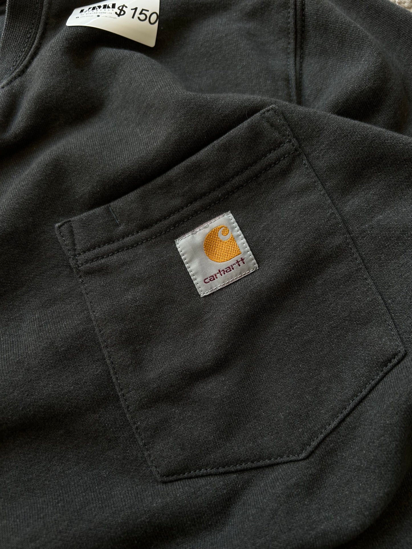 Carhartt Small Grey Pocket Tee Sweater