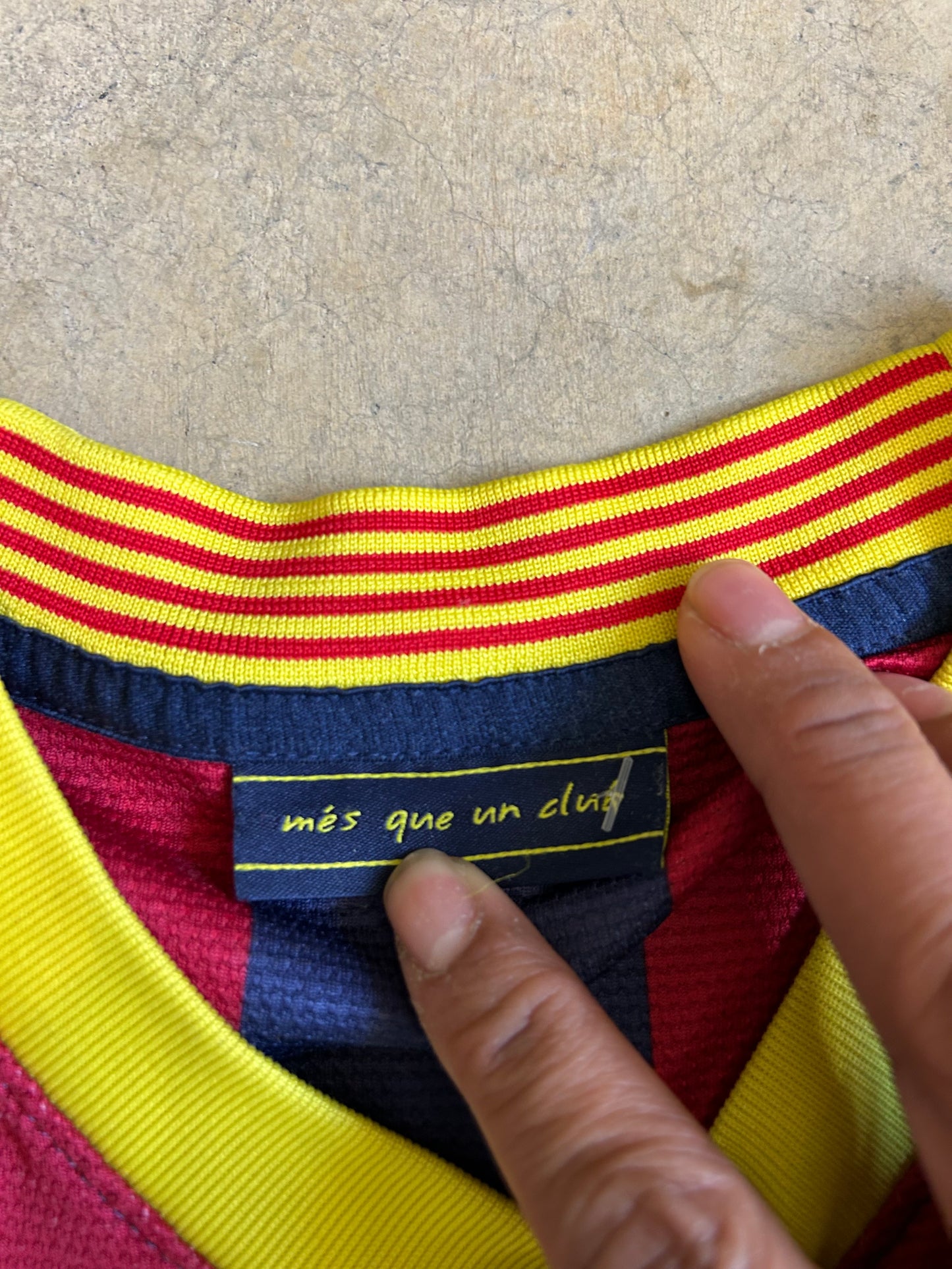 Nike FC Barcelona home shirt from the 2013/14 season Red Large