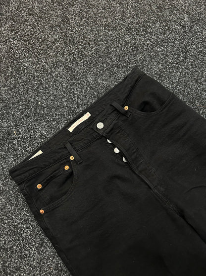 Levi's Ribcage Straight Baggy Pants Black size 33