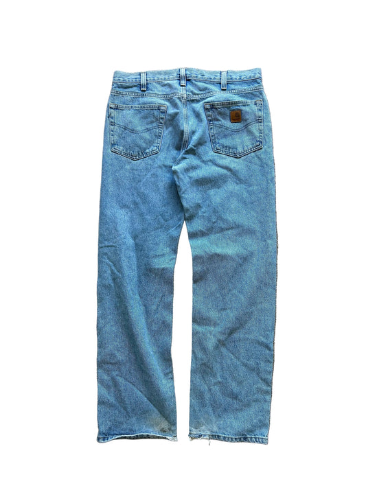 vintage Carhartt blue denim Jeans size 35 B480