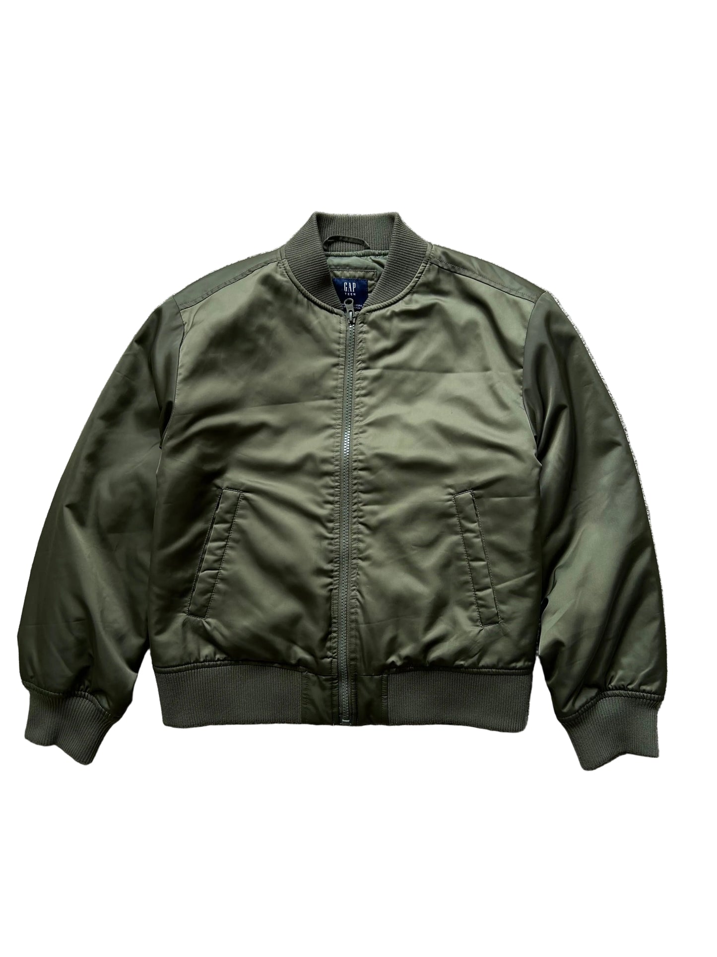 Gap Olive Bomber Jacket size Extra Small