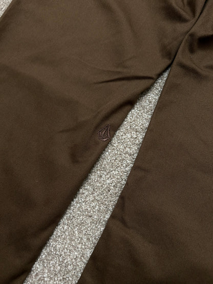 Volcom Frickin Skate Chino Pants Size 32 Choco Brown