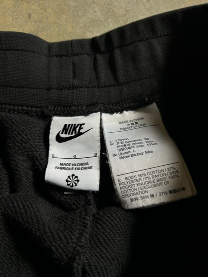 Nike Alumni black sweat shorts  Large