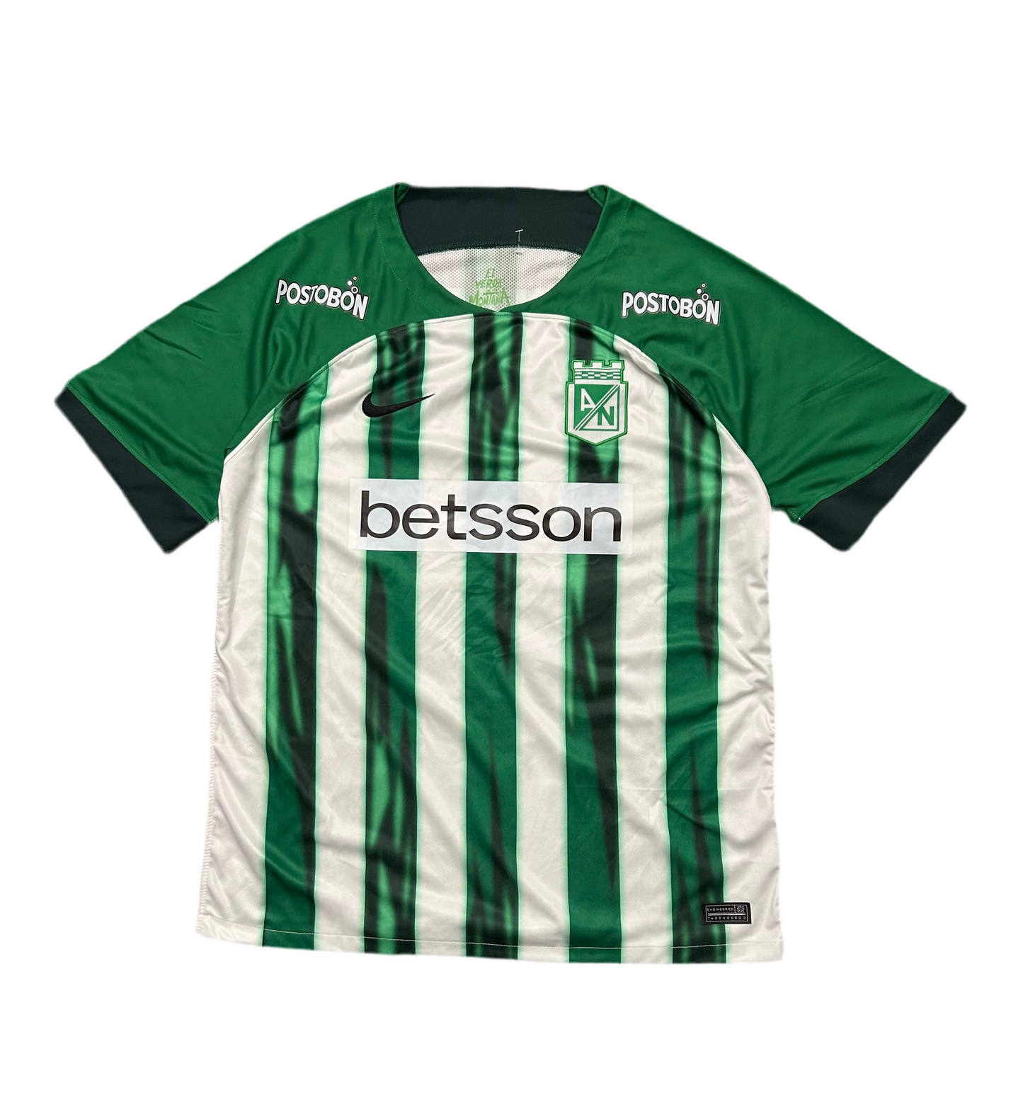 Nike Atletico Nacional Medellin Colombia Jersey Size Large 100% Authentic