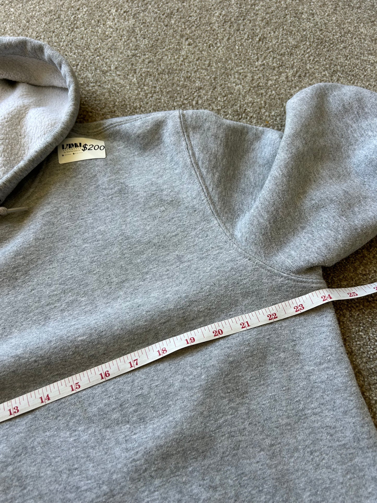Carhartt Hoodie Grey Medium K121