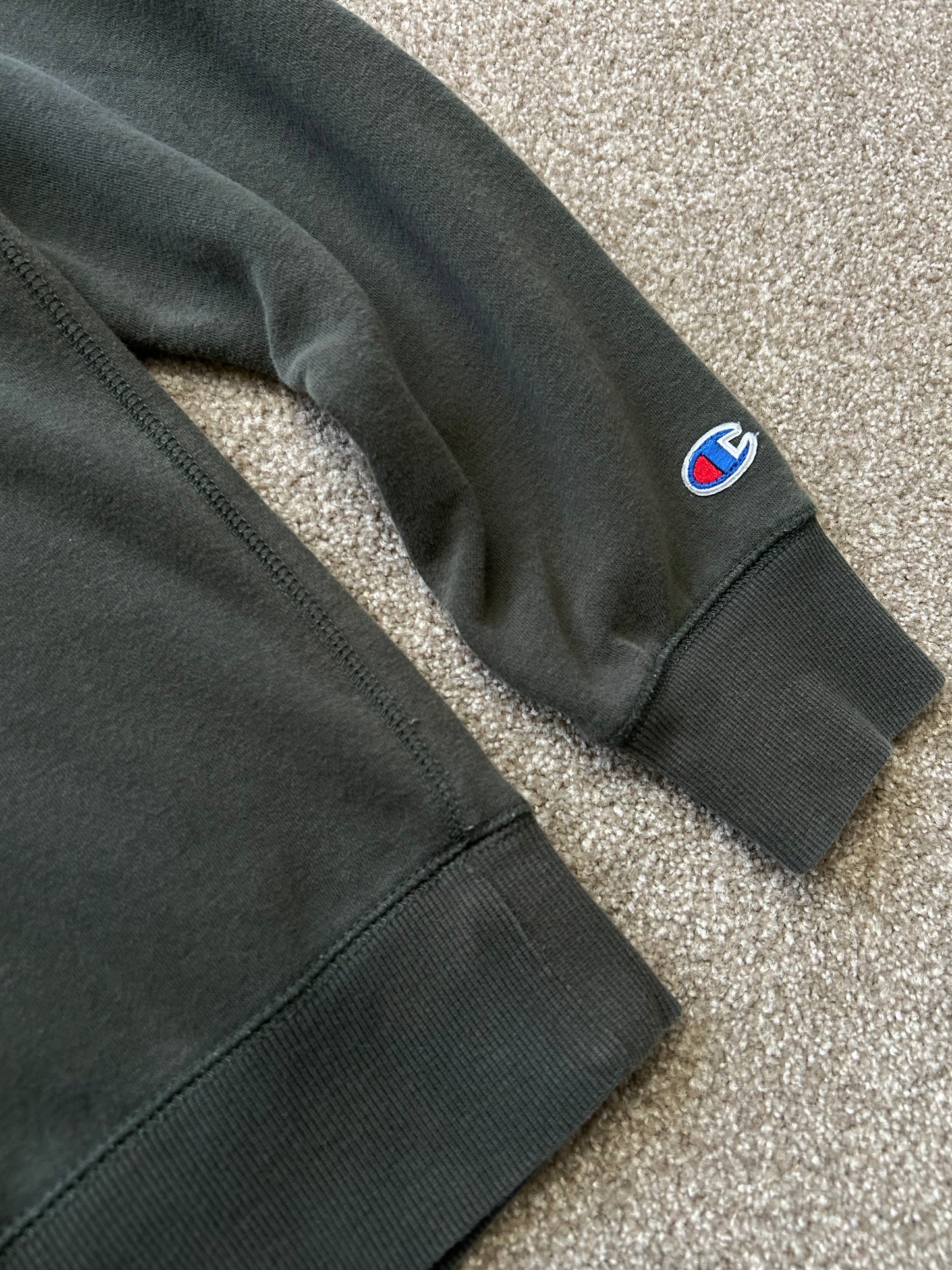 Champion Reverse Weave Sweater Green Small