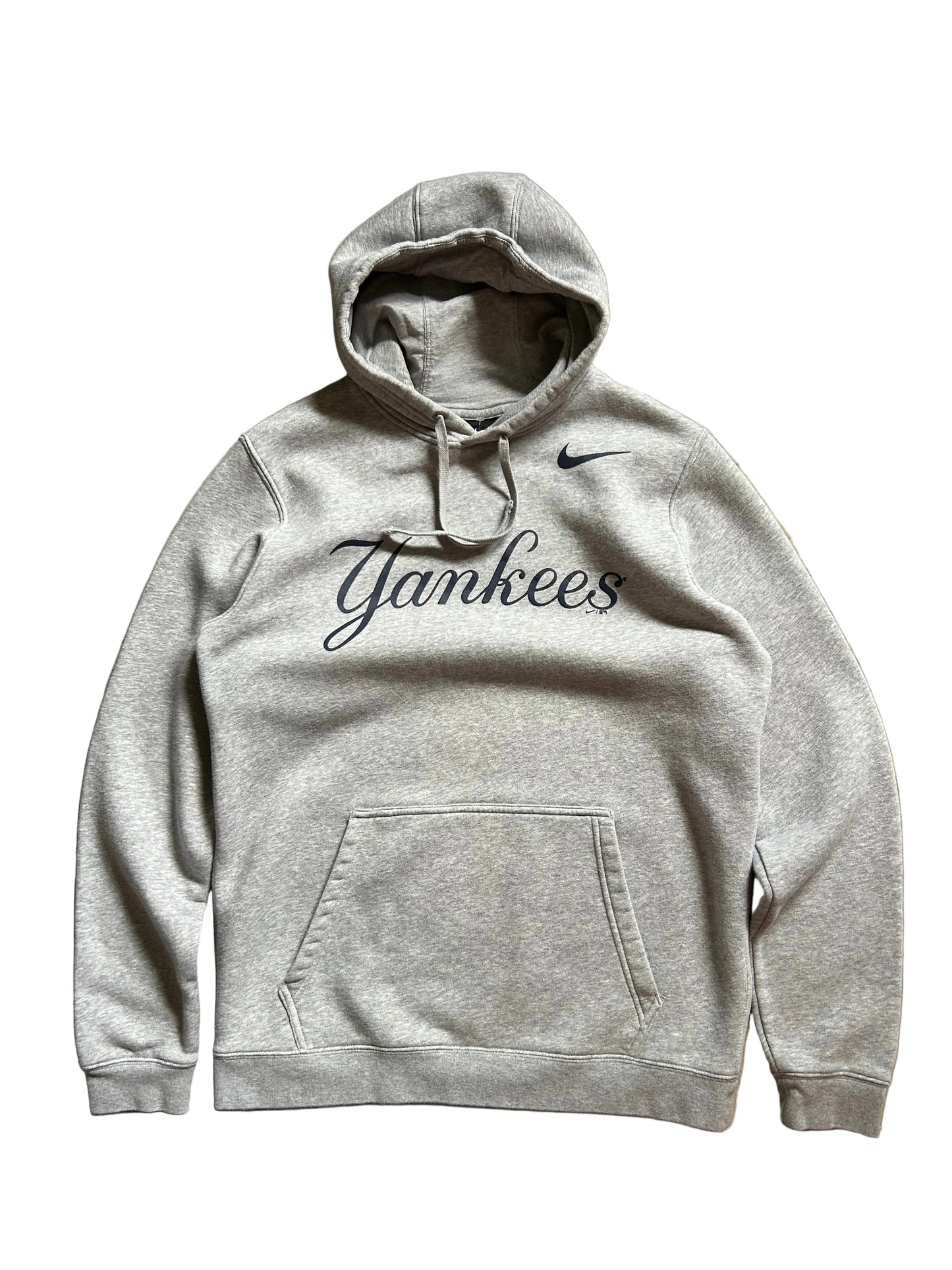 Nike New York Yankees pullover hoodie, MLB Large Grey