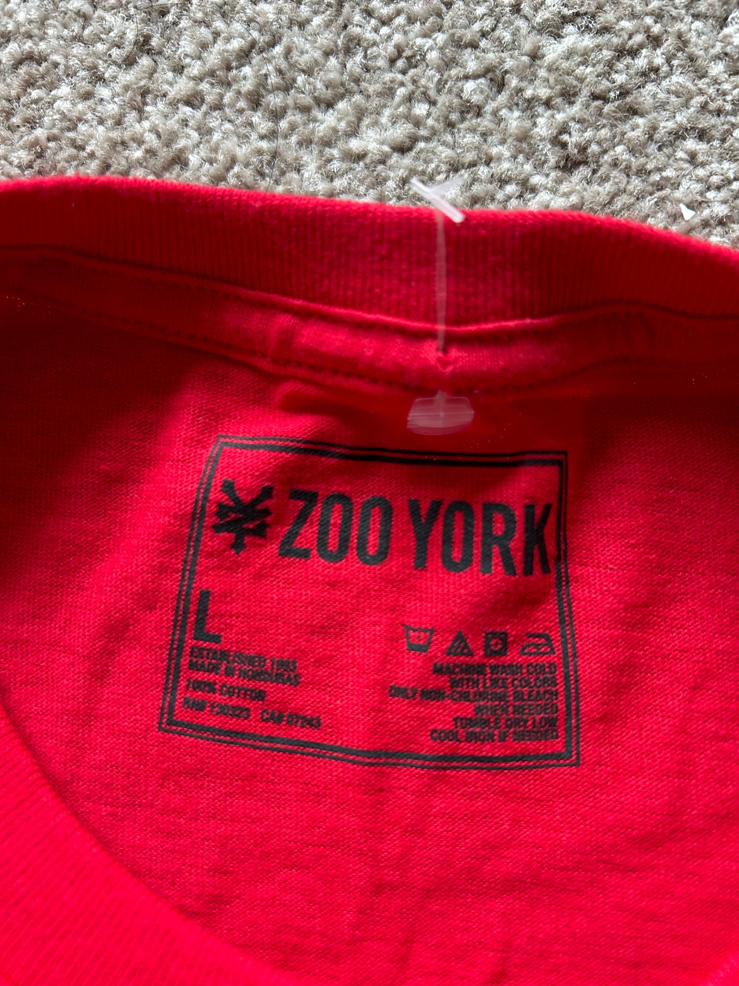 Zoo York Y2K Tee Red Large