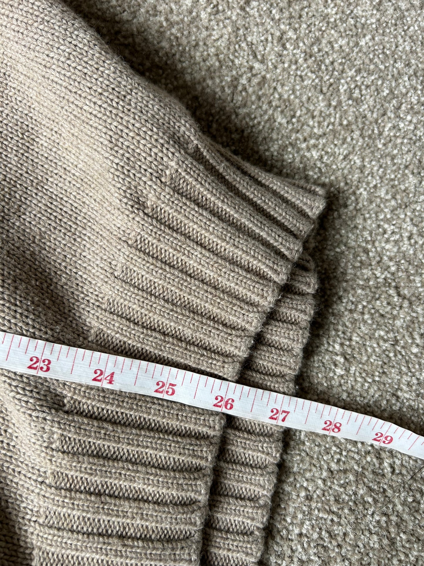 Ralph Lauren RL Knitted Vest XL Khaki Brown