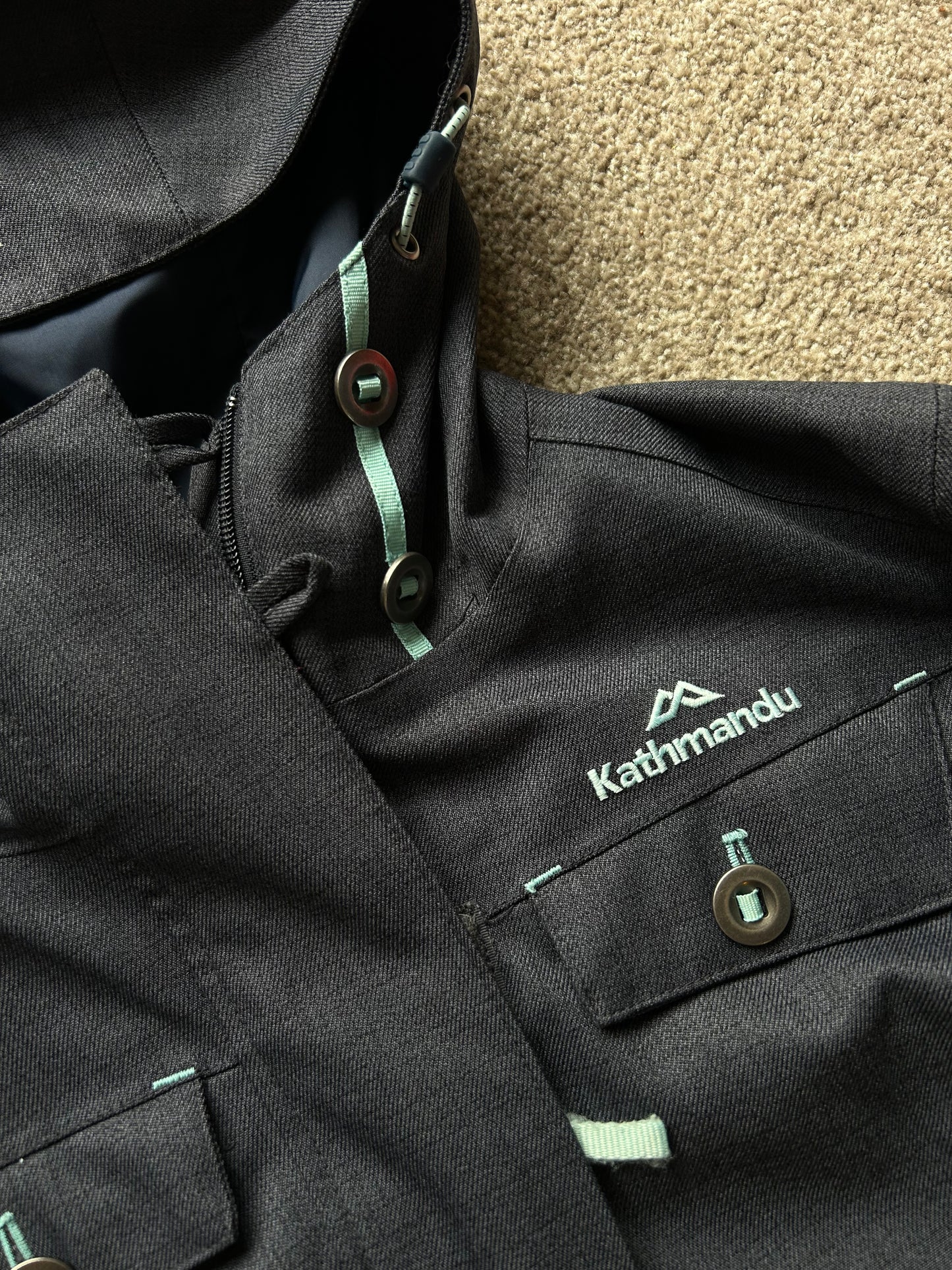 Kathmandu Women's Jacket 12 Ngx2 Navy Blue