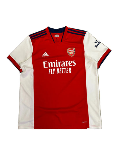 Red Adidas Arsenal FC 2021/2022 Home Jersey 2XL