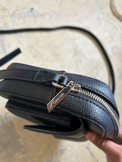 CK Crossbody Bag Leather Black