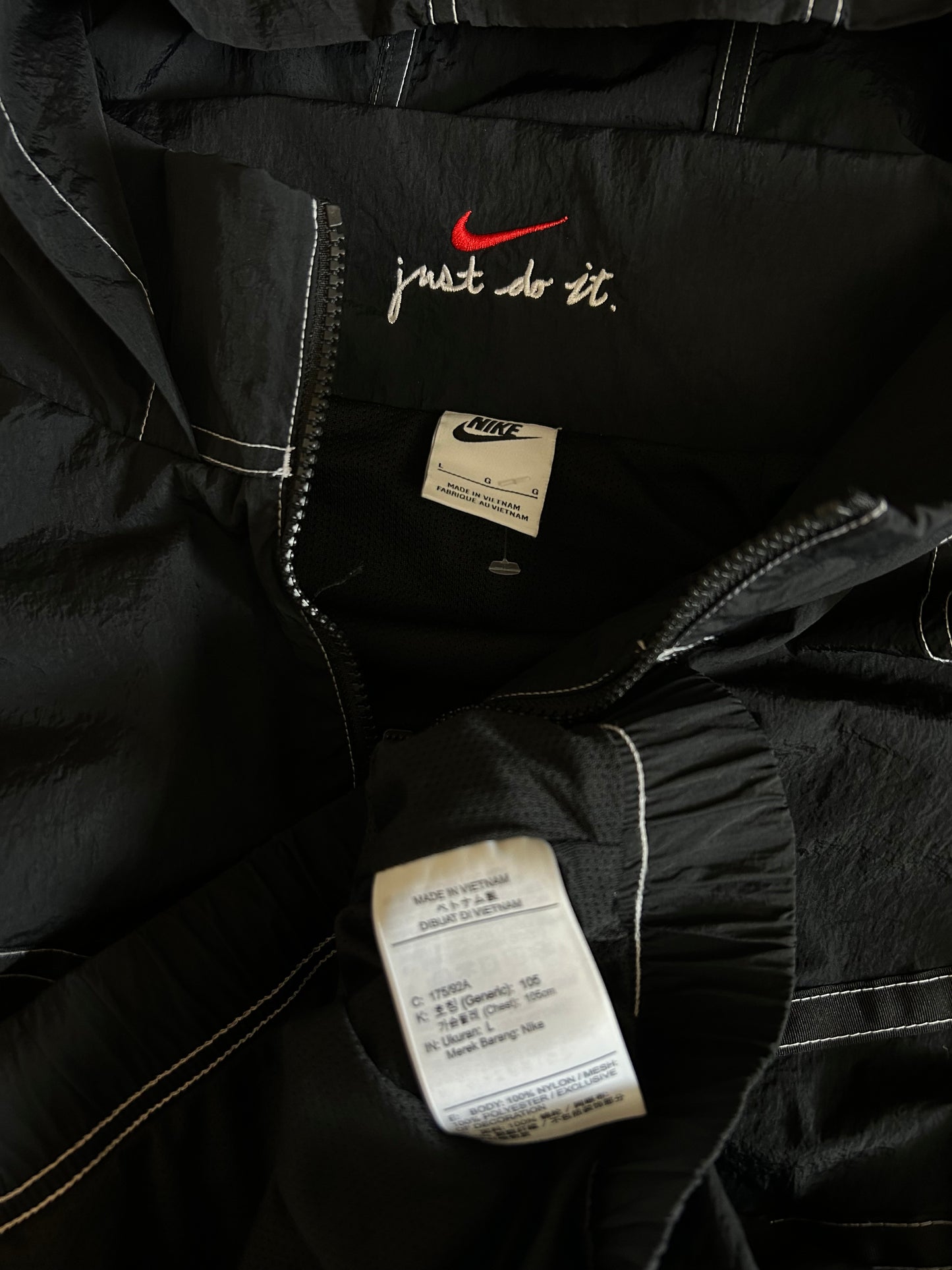 Nike NSW Windrunner SW5 Black Anorak Large