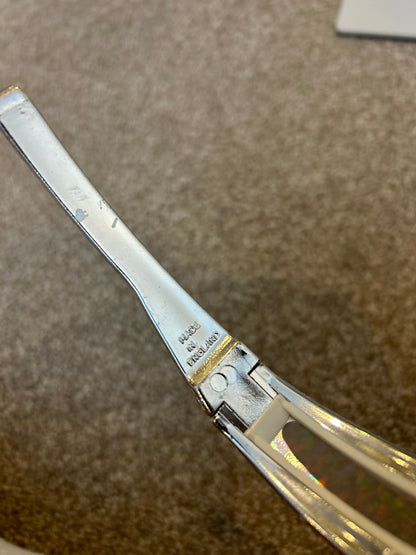 Diffraction Glasses Made in England Chrome