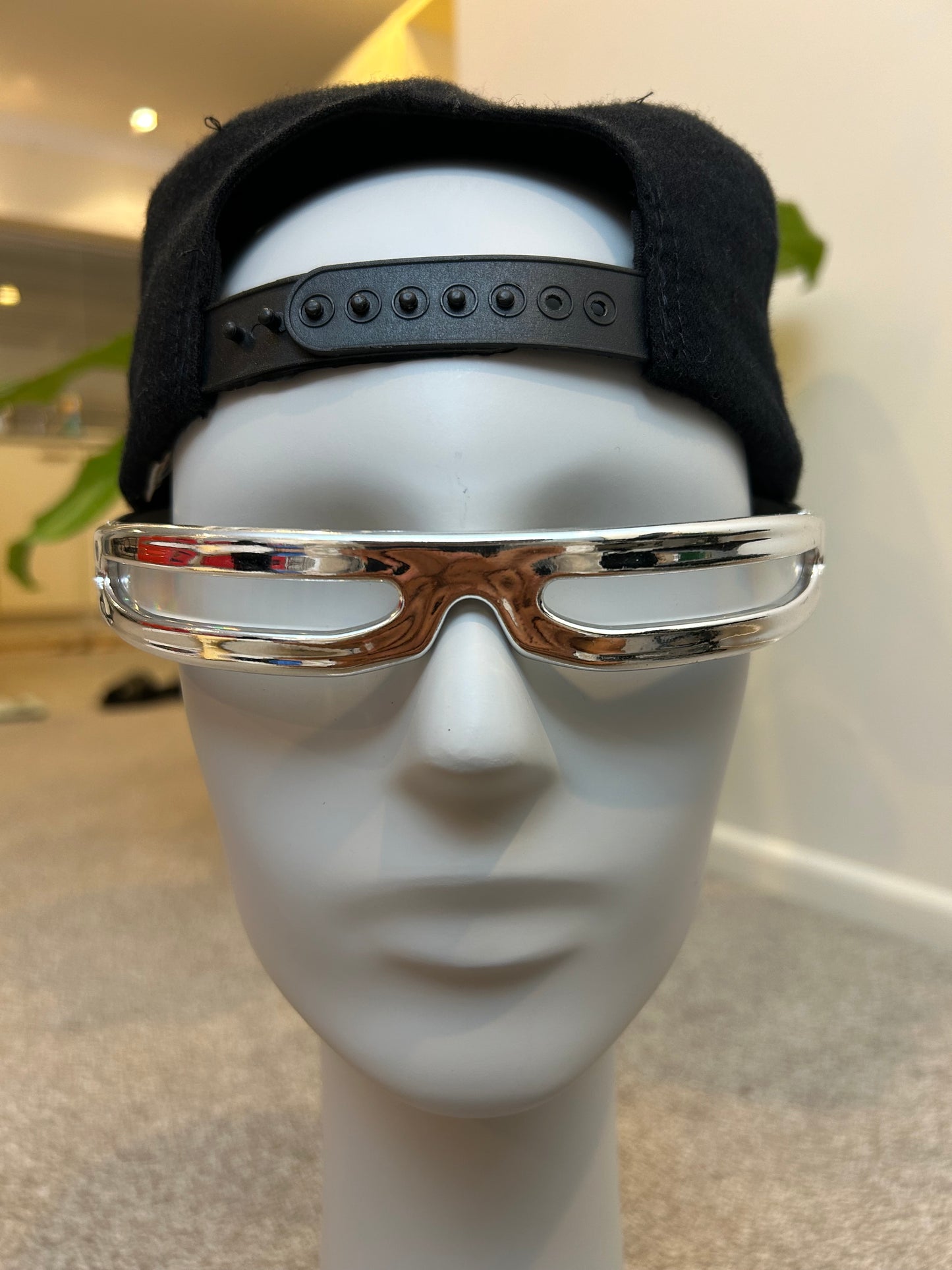 Diffraction Glasses Made in England Chrome