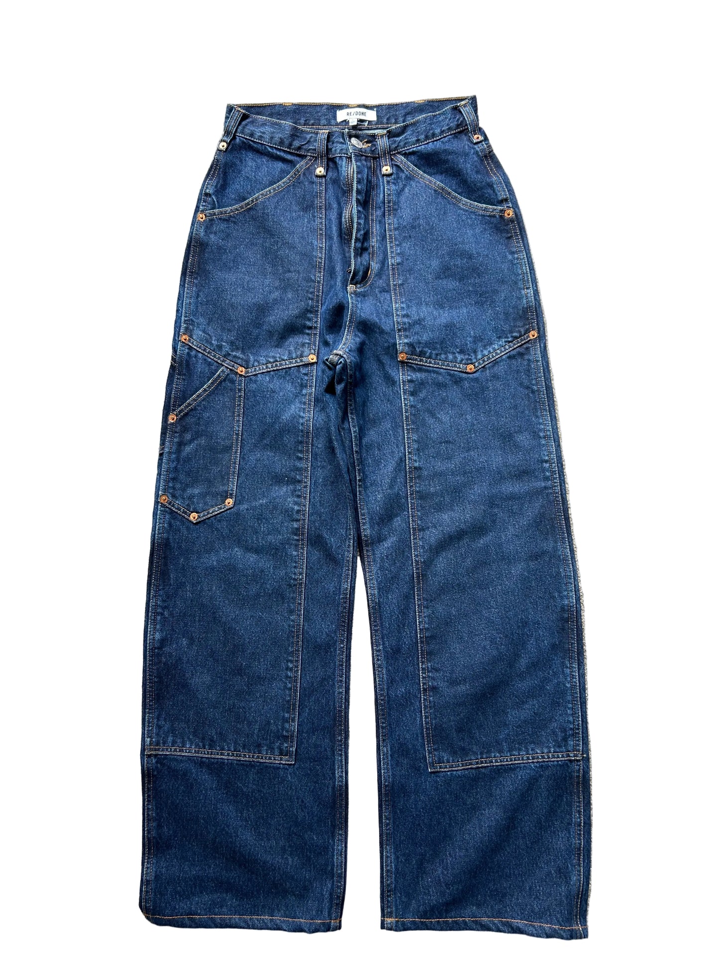 RE/DONE Super High Workwear Jeans size 28 Demin
