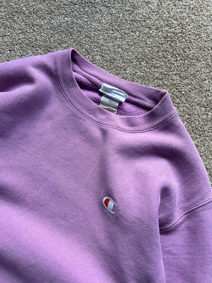Champion Reverse Weave Lavander Medium Sweater