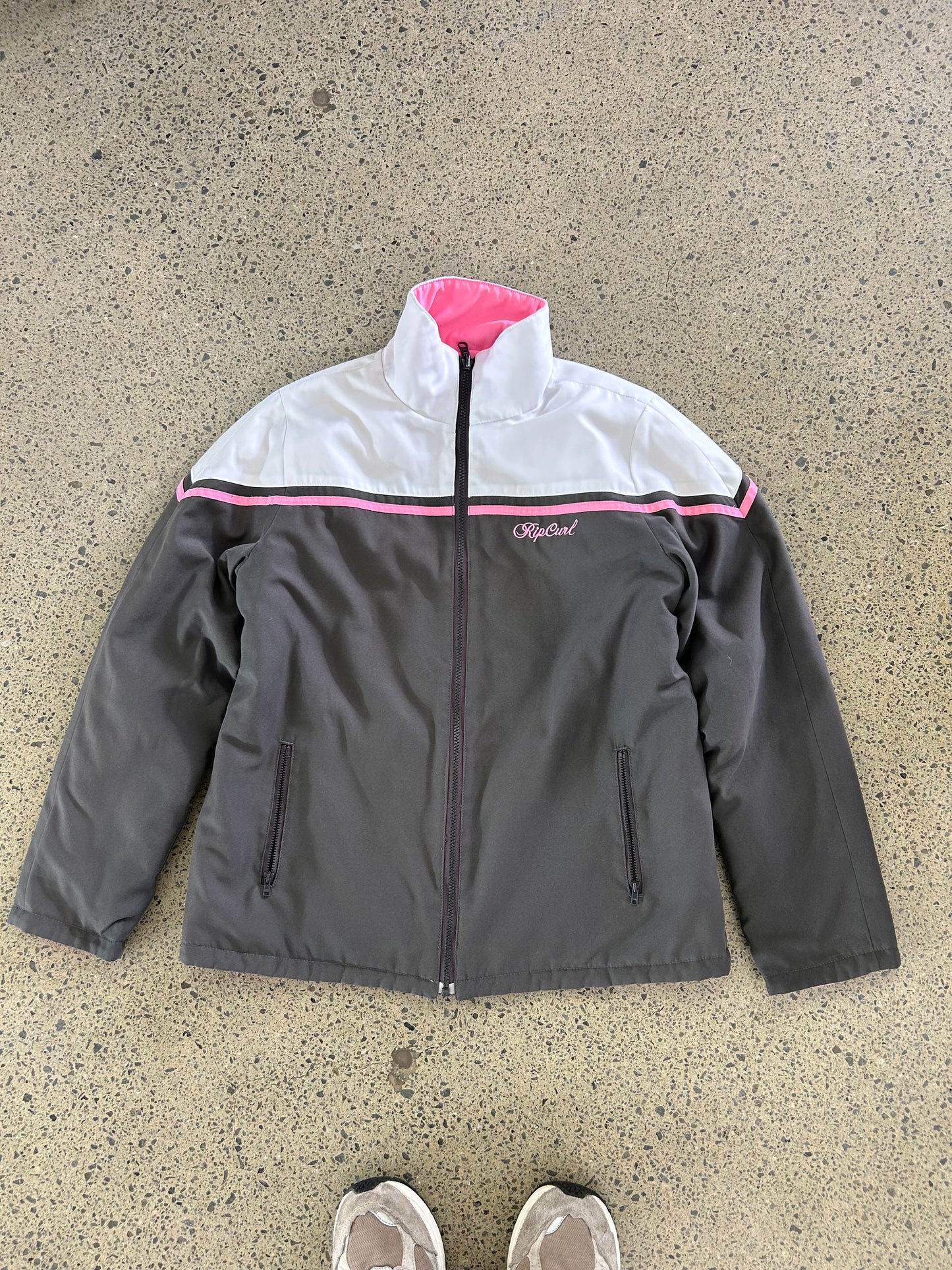 Reversible pink Rip Curl jacket size 14 or Large