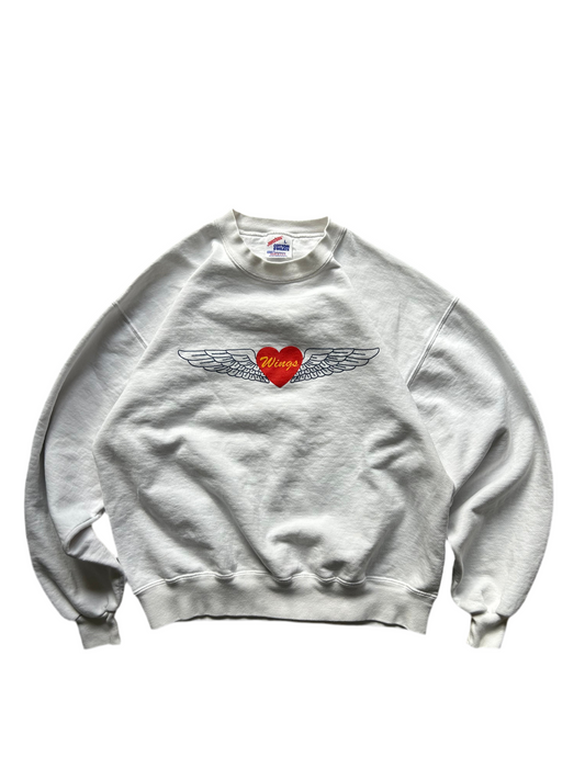 Vintage Sweater Made in USA Large White