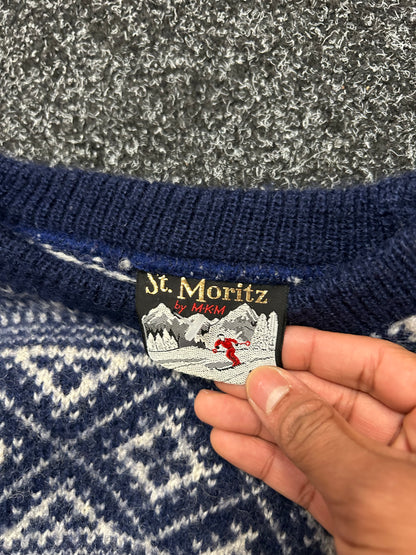 Vintage St.Moritz Wool Jumper Small Made in New Zealand
