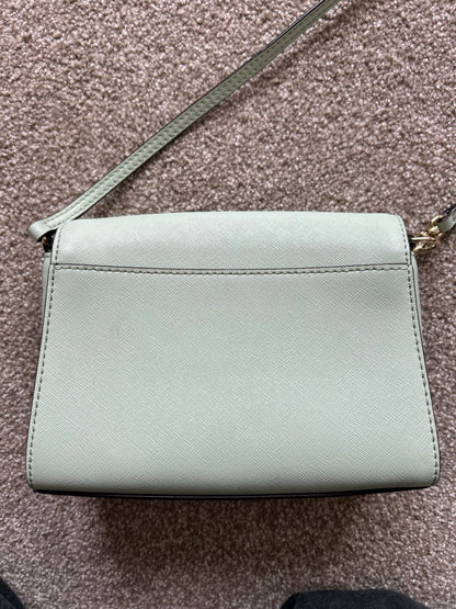 Kate Spade New York Cedar Street Magnolia crossbody bag in mint green leather
