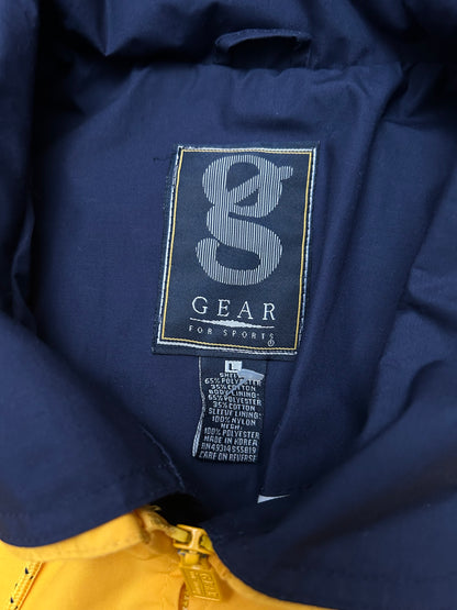 GEAR FOR SPORTS Rain Coat Jacket Yellow Large Vintage