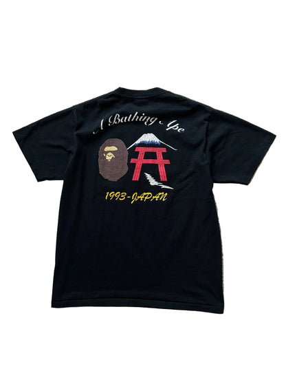 Bape Japan Tee size Medium Black