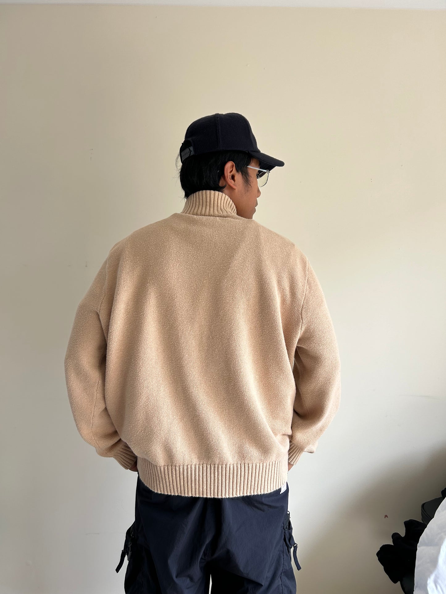 Ralph Lauren RL Quarter Zip size XXL Cream