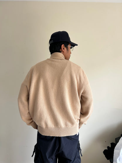 Ralph Lauren RL Quarter Zip size XXL Cream