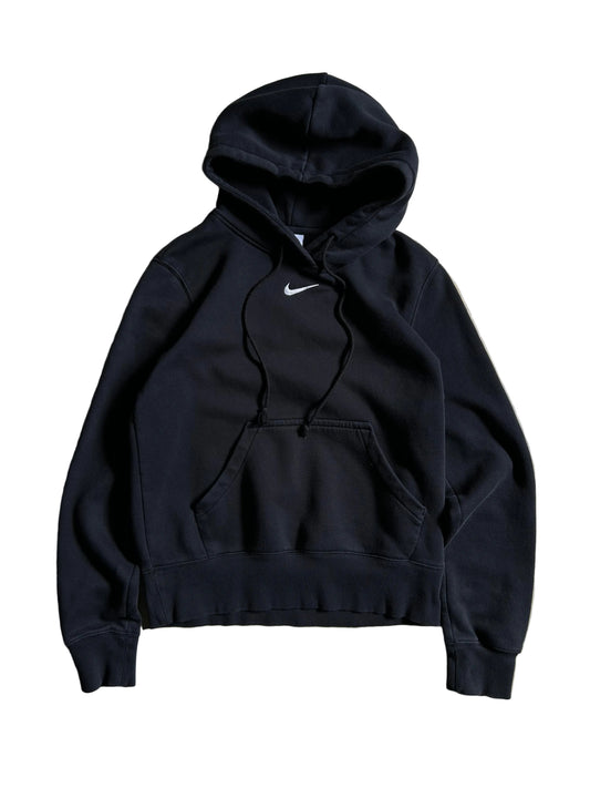 Nike Center Swoosh Black Hoodie Small
