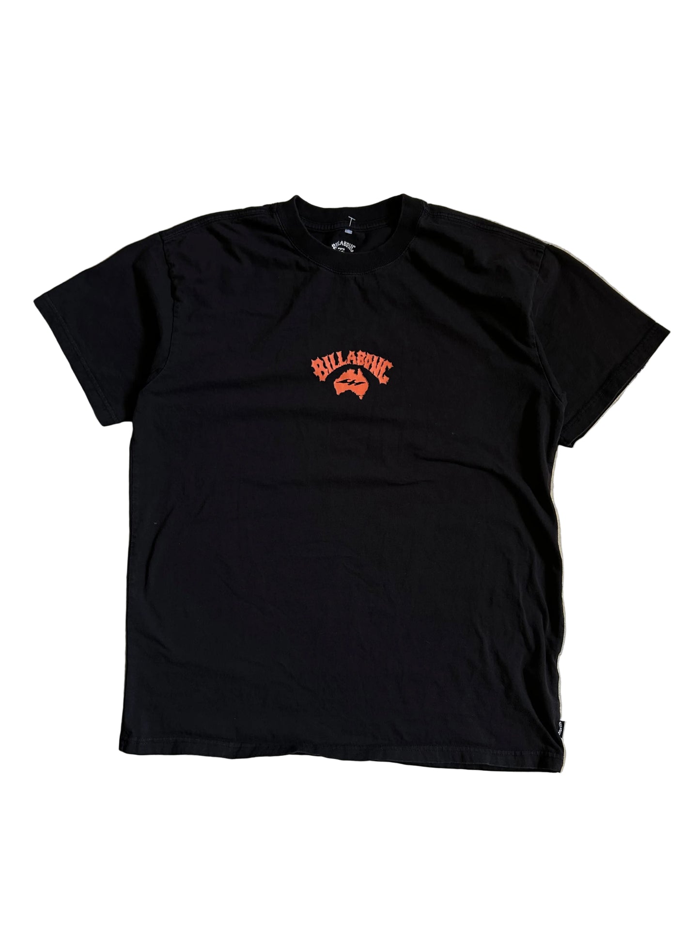 black Billabong Rose Arch Regular Tee Large