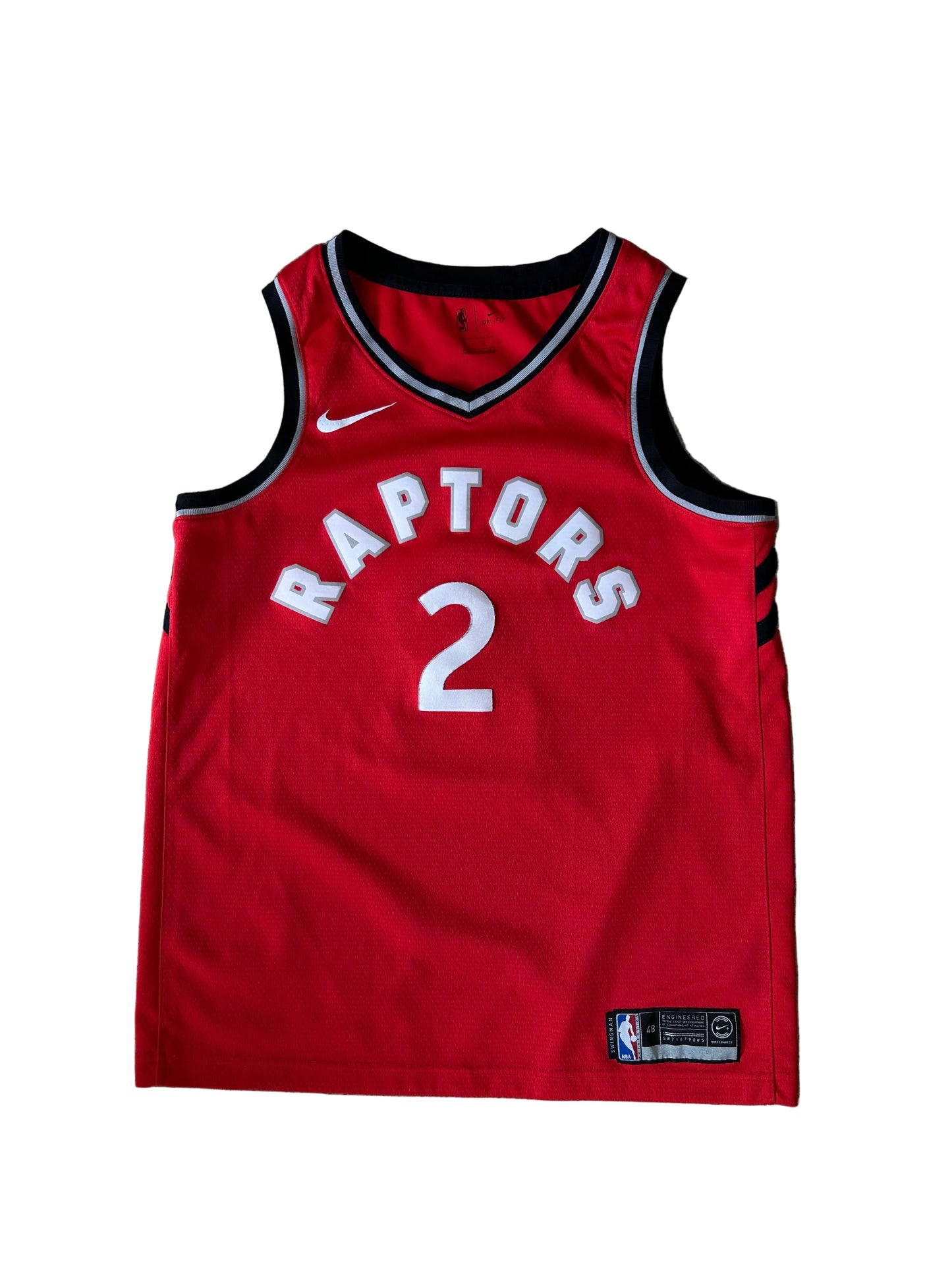 Nike Toronto Raptors Kawhi Leonard Icon Edition Swingman jersey from his 2018–2019 championship season Large