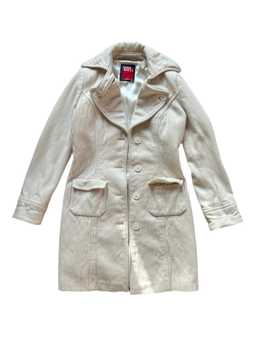 Miss Sixty Wool Trench Coat Medium Y2K