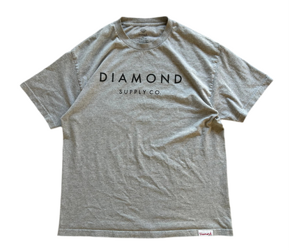 DIAMOND STONE CUT TSHIRT XLARGE HEATHER GREY