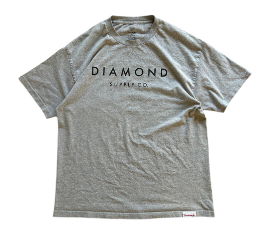 DIAMOND STONE CUT TSHIRT XLARGE HEATHER GREY