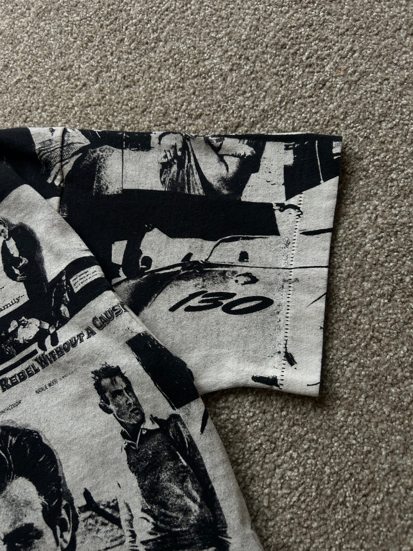 Vintage James Dean All Over Print FOTL Tag 1993 Medium Single Stitch