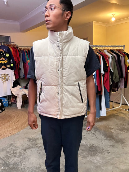 Huffer 9 To 5 Puffer Vest in the color Lunar size 10 Medium