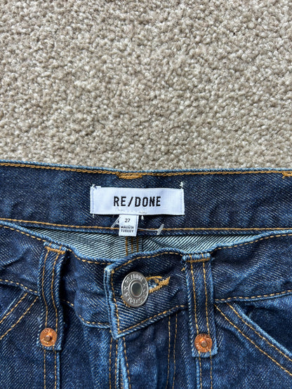 RE/DONE Super High Workwear Jeans size 28 Demin