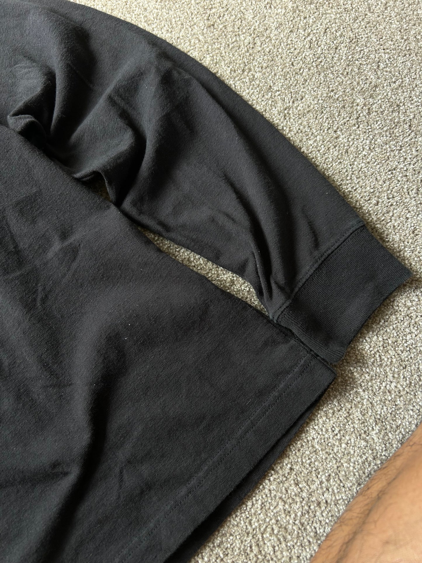 Carhartt Black Script Longsleeve Large