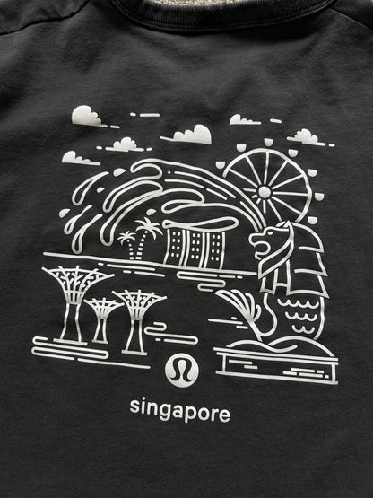 Lululemon Singapore Grey Tee Tshirt XL