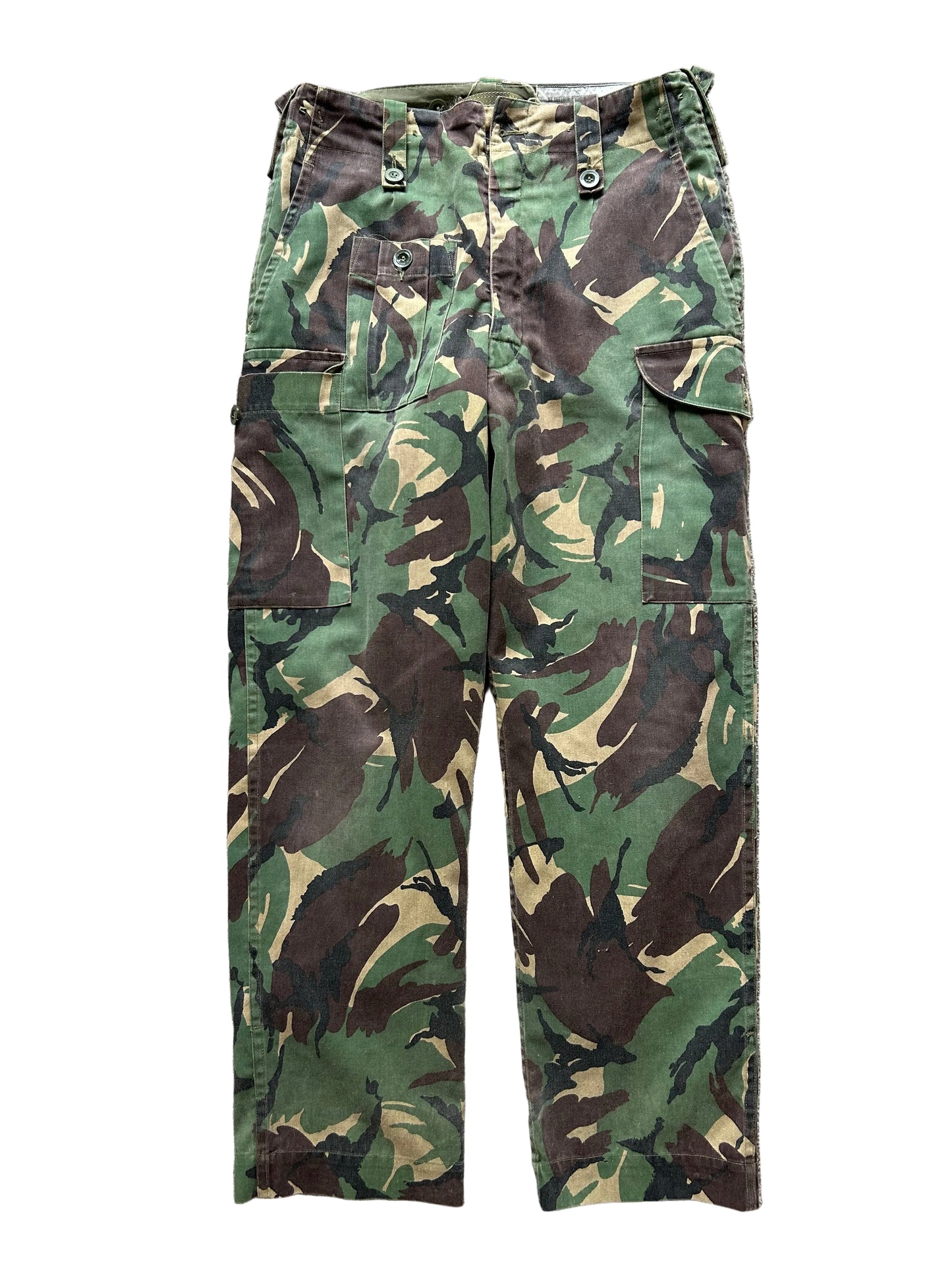 British Army Disruptive Pattern Material (DPM) camouflage trousers Camo Pants size 32