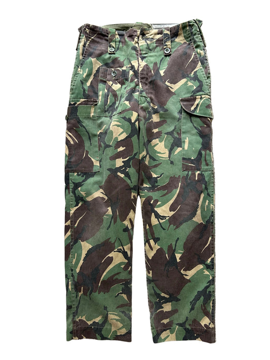 British Army Disruptive Pattern Material (DPM) camouflage trousers Camo Pants size 32
